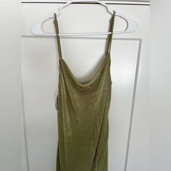 Petal & Pup Dresses Petalpup Diani Dress With Cowl Neck And Split